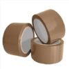 Brown , Bopp , 2in x 65mtr , 42 Micron, Pack of 6